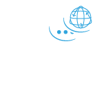 Glossophia logo white and blue